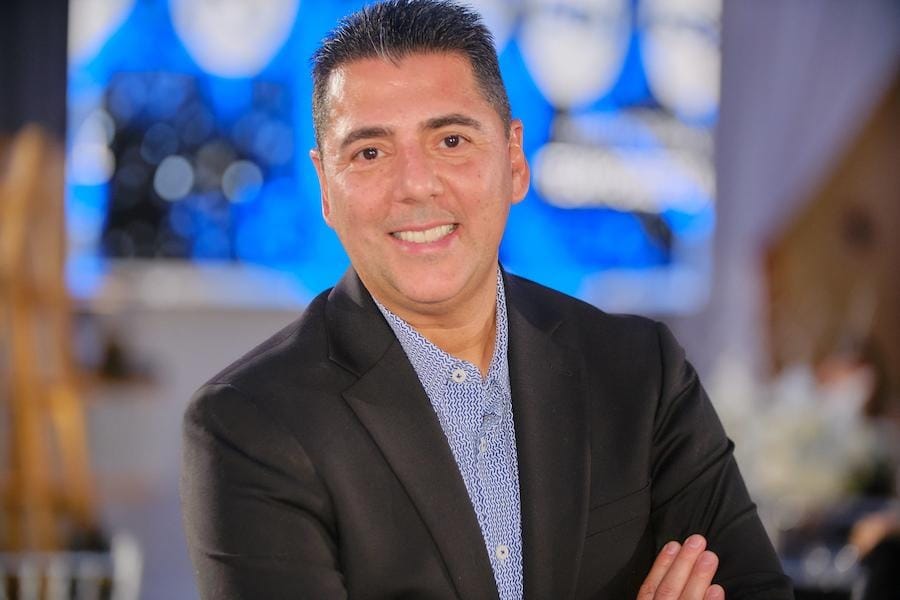 A portrait of Shalom Illouz. 